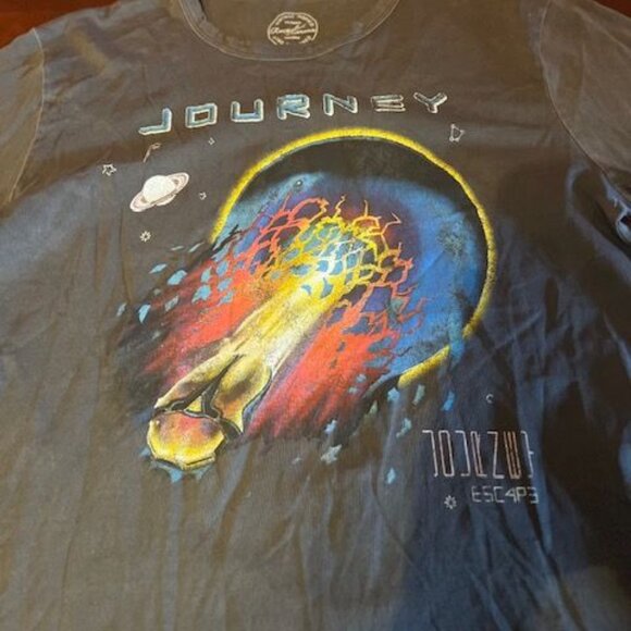 Vintage Inspired Recycled Karma Journey Escape Graphic T-Shirt 100% Cotton small - Picture 6 of 7